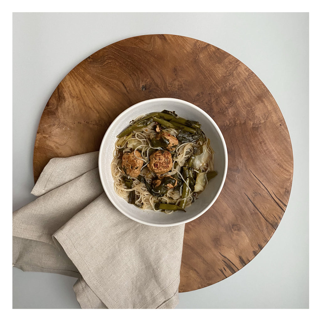 Spicy Meatball Soup