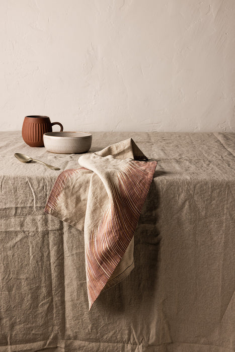 Organic Napkins - Dusk Windswept Print