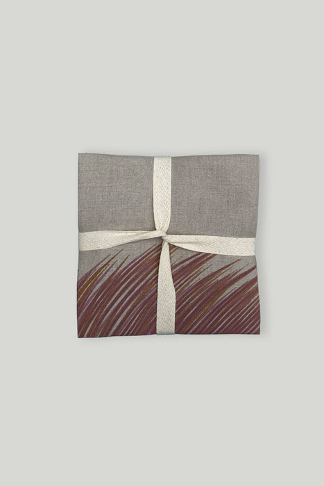 Organic Napkins - Dusk Windswept Print